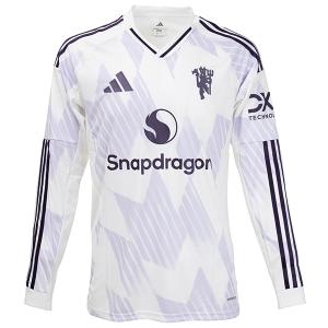 アディダス 25-26 マンチェスターユナイテッドFC アウェイレプリカ ニフォーム 長袖 大人用 サッカー レプリカシャツ adidas KRA60-JP3025