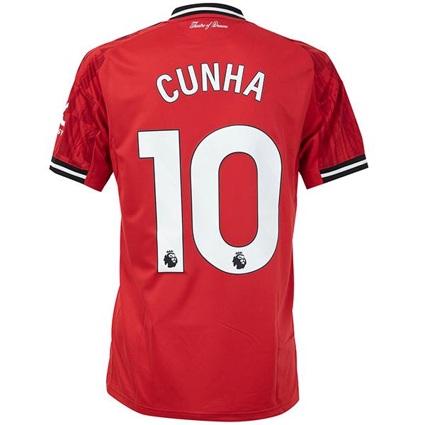 【スピード出荷】アディダス 25-26 マンチェスターユナイテッド #10 クーニャ ホームレプリカ...