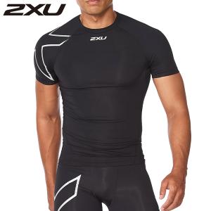 正規品 2XU ELITE ショートスリーブ コンプレッション トップ 2XU（ツータイムズユー） メンズ PWXコンプレッション ショート