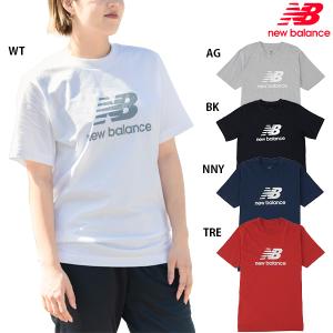 ニューバランス Stacked Logo ショートスリーブTシャツ 大人用 半袖Tシャツ NewBalance MT41502｜footballpark