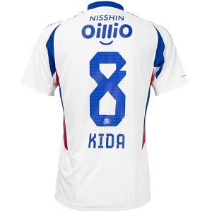 【スピード出荷】アディダス 2025 横浜F・マリノス #8 喜田拓也 アウェイオーセンティックユニフォーム 大人用 サッカー ユニフォーム adidas OAY72-JK2811