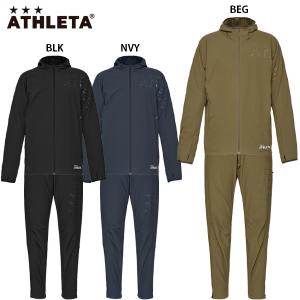 アスレタ ウォームテックソフトシェルジャケット パンツ 大人用 トレーニングウェア上下セット ATHLETA REI-1157/REI-1159｜footballpark