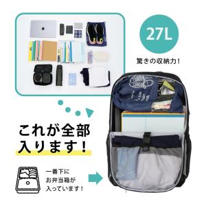 通学 リュック 整理整頓 大容量 中学生 高校...の詳細画像3