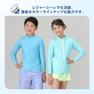 スクール水着 ラッシュガード 男女兼用 キッズ...の詳細画像5
