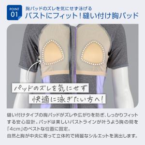 フィットネス水着 レディース セパレート ブラ...の詳細画像2
