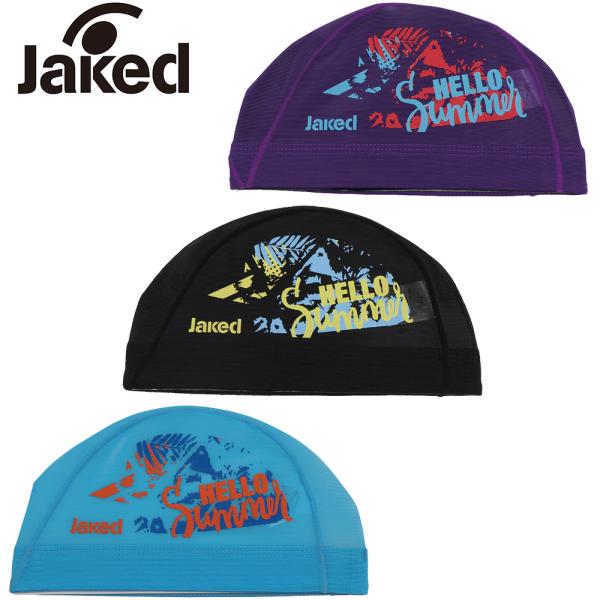 【Jaked】【2026SS】メッシュキャップ 830405 スイムキャップ 水泳帽子 メンズ レデ...