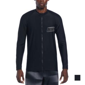 【NIKE SWIM公式】ナイキ 3D 長袖ジップハイドロガード nesse556 nike ないき ラッシュガード 水着 レジャー 海水浴 メンズ フットマーク FOOTMARK