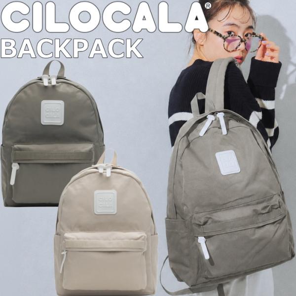シロカーラ リュック CILOCALA LOGO BACKPACK レディースリュック メンズリュッ...