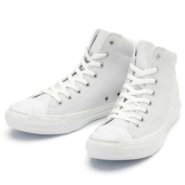 コンバース 正規品 CONVERSE JACK PURCELL LEATHER MID ジャックパー...