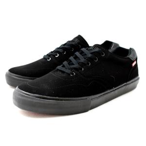 デクライン スニーカー DEKLINE WAYLAND DK115015 〔BLK/BLK〕｜footmonkey