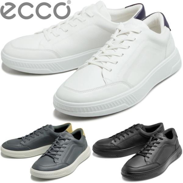 ecco スニーカー メンズ エコー 靴 551604 MOVE M レザースニーカー 本革スニーカ...