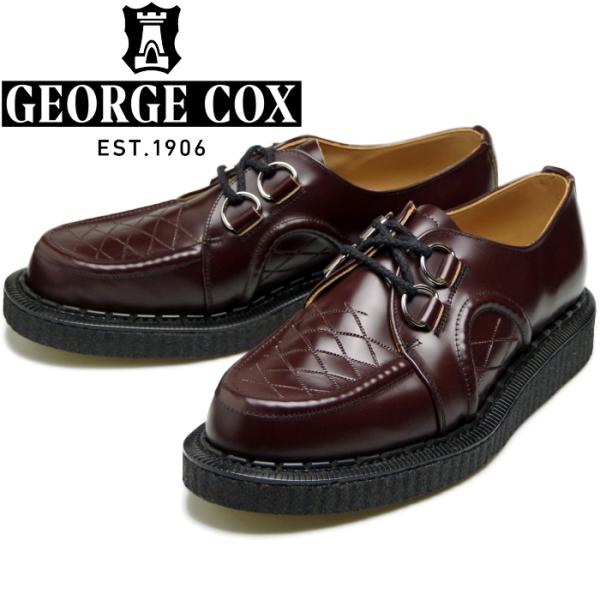 GEORGE COX DACE ジョージコックス ダイス ラバーソール オックスブラッド Dリング ...
