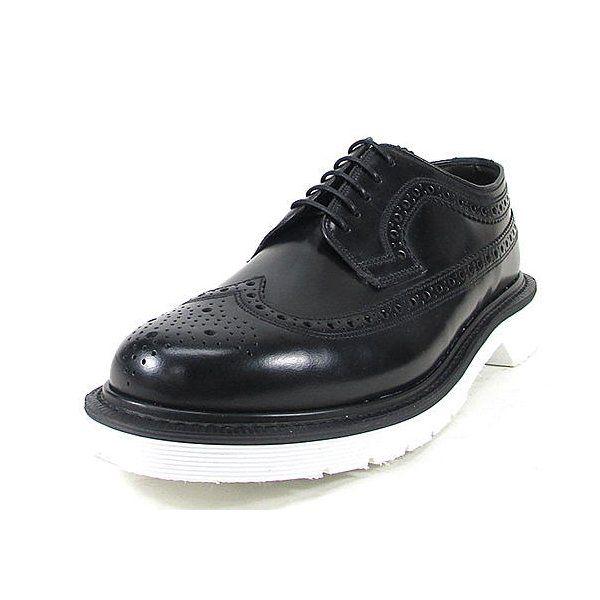 ●●ローク ウイングチップ シューズ LOAKE 624 ブラック Made in ENGLAND ...