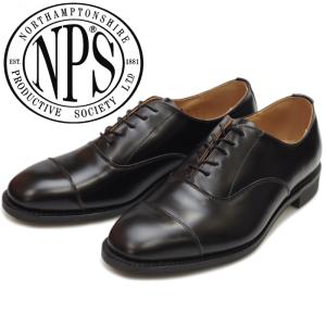 直販クーポン エヌピーエス ブラック ４アイ W/C ギブソン シューズ