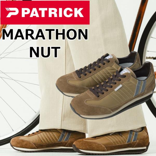 パトリック マラソン PATRICK MARATHON NUT メンズ スニーカー レディース レザ...