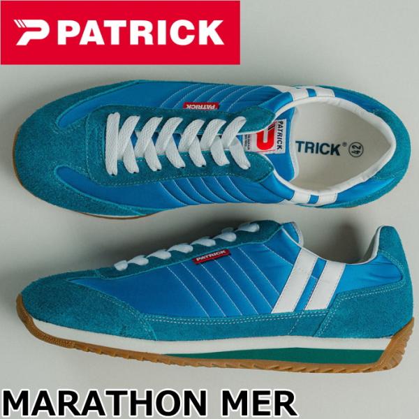 パトリック マラソン PATRICK MARATHON MER メンズ スニーカー レディース レザ...