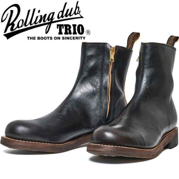 ROLLING DUB TRIO CASPER HORSEHIDE BLACK ローリングダブトリオ...