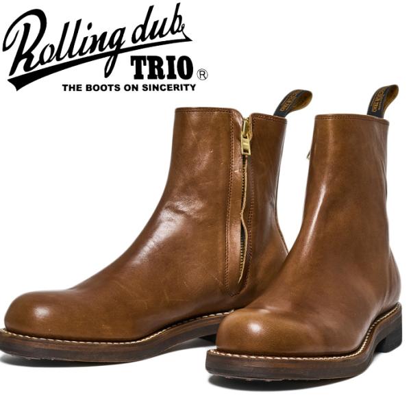 ROLLING DUB TRIO CASPER HORSEHIDE BROWN ローリングダブトリオ...