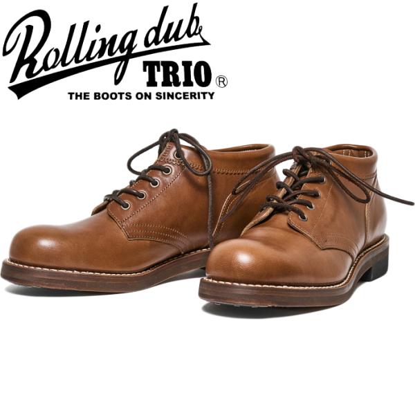 ROLLING DUB TRIO COUPEN HORSEHIDE BROWN ローリングダブトリオ...
