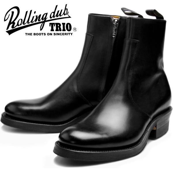 ROLLING DUB TRIO GLEANERS ZIP JAPAN BOX CALF ローリング...
