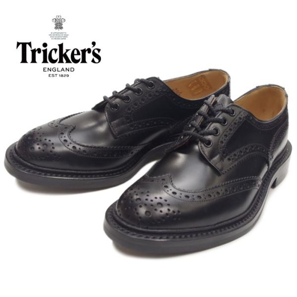●●正規品 トリッカーズ バートン Tricker's BOURTON 5633 ブラック ウィング...