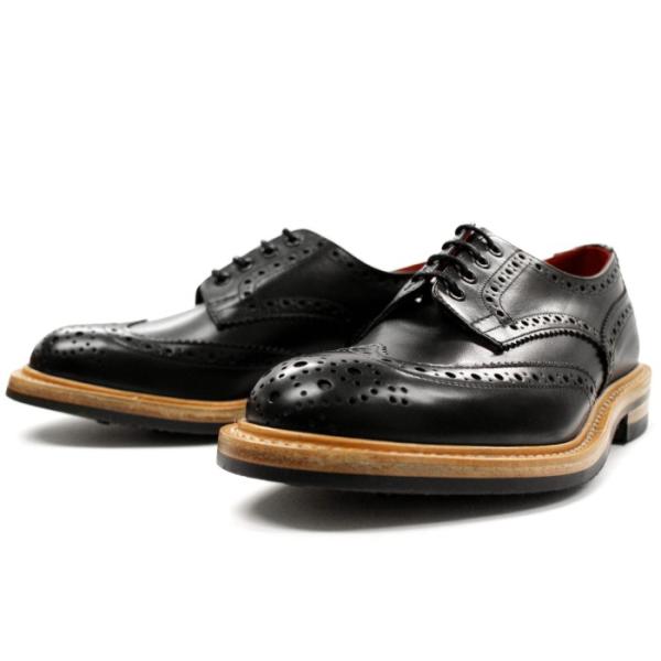 ●●正規品 トリッカーズ Tricker's M7292 【ブラック/レッドライニング】