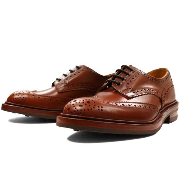 ●●正規品 トリッカーズ Tricker's カントリーシューズ M7292 マロン ウィングチップ...