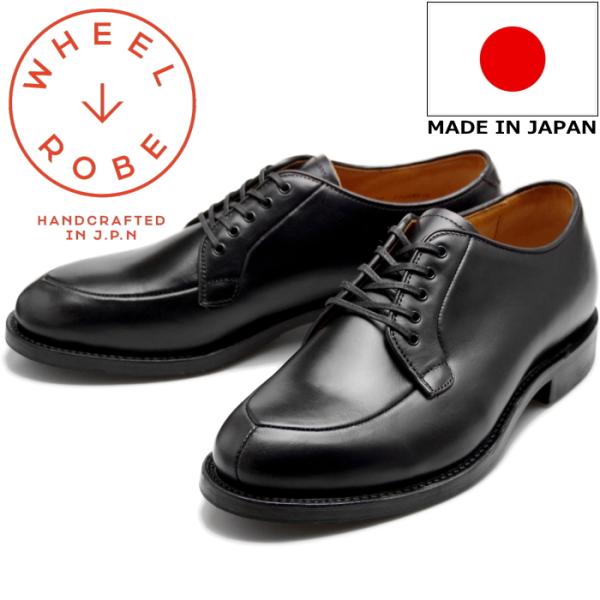 WHEEL ROBE ALGONQUIN V-TIP OXFORD ウィールローブ 15050 ブラ...