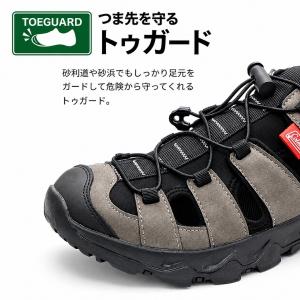 コールマン サンダル メンズ 靴 黒 ブラック...の詳細画像3