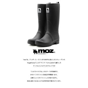 モズ レインブーツ レディース 長靴 ロングブ...の詳細画像1