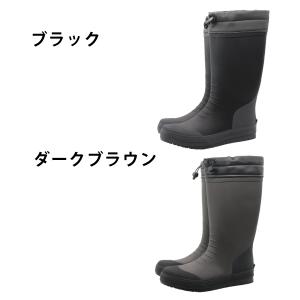 レインブーツ メンズ 靴 長靴 ロング 黒 ブ...の詳細画像4