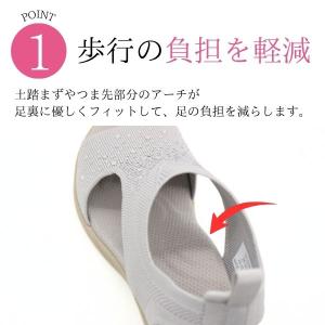 サンダル レディース 靴 コンフォートサンダル...の詳細画像1