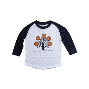Bonzaipaint Kids 　バンザイペイントキッズ　ORANGE　3/4 Baseball ...