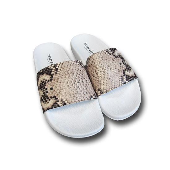 HENRY&amp;HENRY(ヘンリー&amp;ヘンリー)180 Pitone FLAP SANDALシャワーサン...