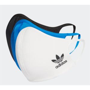 Adidas アディダス マスク フェイスカバー 3枚セット 3色 トレフォイル