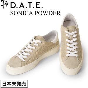 D.A.T.E デイト スニーカー　W391 CRVGWH ECO-VEGAN D.A.T.E. D.A.T.E デイト スニーカー レディース ホワイト W391