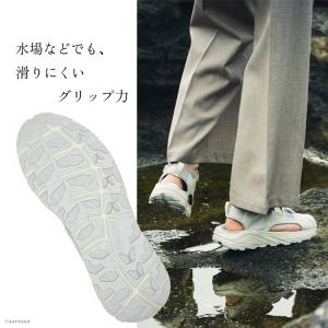 水陸両用 サンダル メンズ シャンダル 夏 厚...の詳細画像4