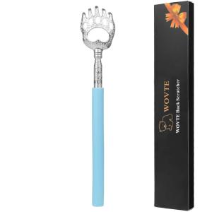 孫の手 まごの手 WOVTE 伸縮 携帯 伸びる孫の手 ステンレス製 かゆいところに手が届く 伸縮自在 伸長時約58cm