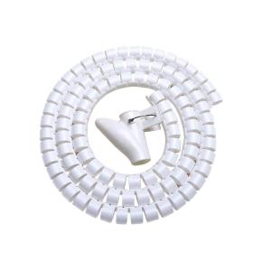 ケーブル まとめ 整理収納 バー スリーブ スパイラルチューブ ゴチャゴチャなケーブル・配線アクセサリを整理する 隠し Fanoshon 内径22mm 長さ1.5m