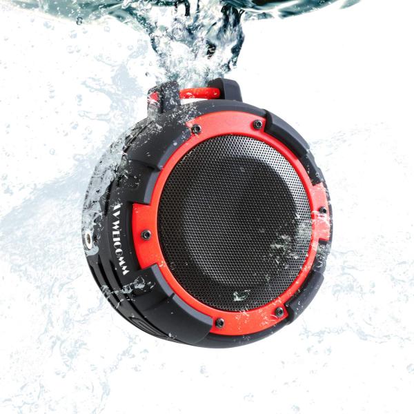 KYOHAYA Bluetooth スピーカー アウトドア 防水 IPX8 風呂 吸盤 重低音 大音...