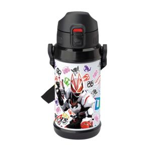 小森樹脂 仮面ライダーギーツ ダイレクトステンレスボトル 600ml Φ8.5×H21cm｜for-plan