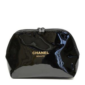 シャネル ポーチ CHANEL コスメポーチ 化粧ポーチ ブラック シャネル ノベルティ 限定