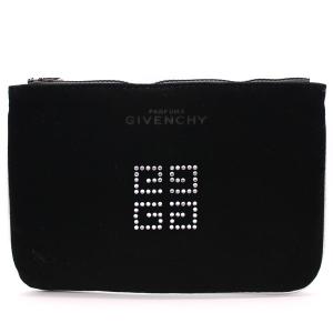 ジバンシー ポーチ GIVENCHY コスメポーチ ジバンシィ ノベルティ ブラック ベロア 限定｜for-pleasure