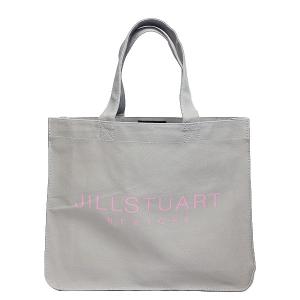 ジルスチュアート バッグ JILL STUART ミニ トートバッグ ノベルティ グレー バッジ付き 限定｜for-pleasure