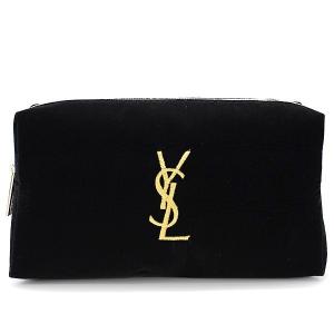 5月20日頃入荷予定 予約販売 イヴサンローラン ポーチ 送料無料 ノベルティ YVES SAINT LAURENT コスメポーチ イブサンローラン ノベルティ ブラック｜フォープレジャー