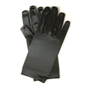 ストレッチ ショート カラー サテン グローブ シャイニー