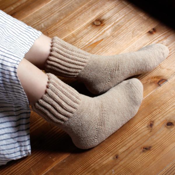 まるで毛布みたいな靴下 超厚手 裏起毛 ブランケット ソックス あたたか 内パイル 冷え取り 遠赤保...