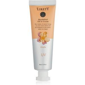 リリティ UVハンド &amp; ネイルオイルインクリーム グレール 30g