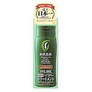 利尻ヘアカラートリートメント　ナチュラルブラウン　200g(配送区分:A)