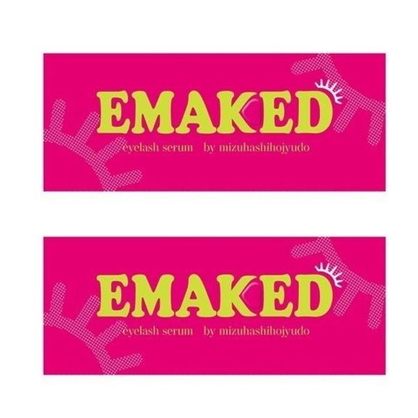 水橋保寿堂製薬　EMAKED（エマーキット）まつげ美容液　2mLx2個セット［ネコポス配送1］